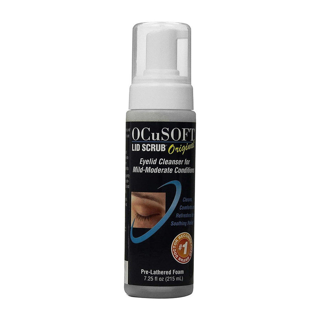 OCuSOFT Lid Scrub Original Foaming Eyelid Cleanser - 7.25 Oz by Pasteur Pharmacy