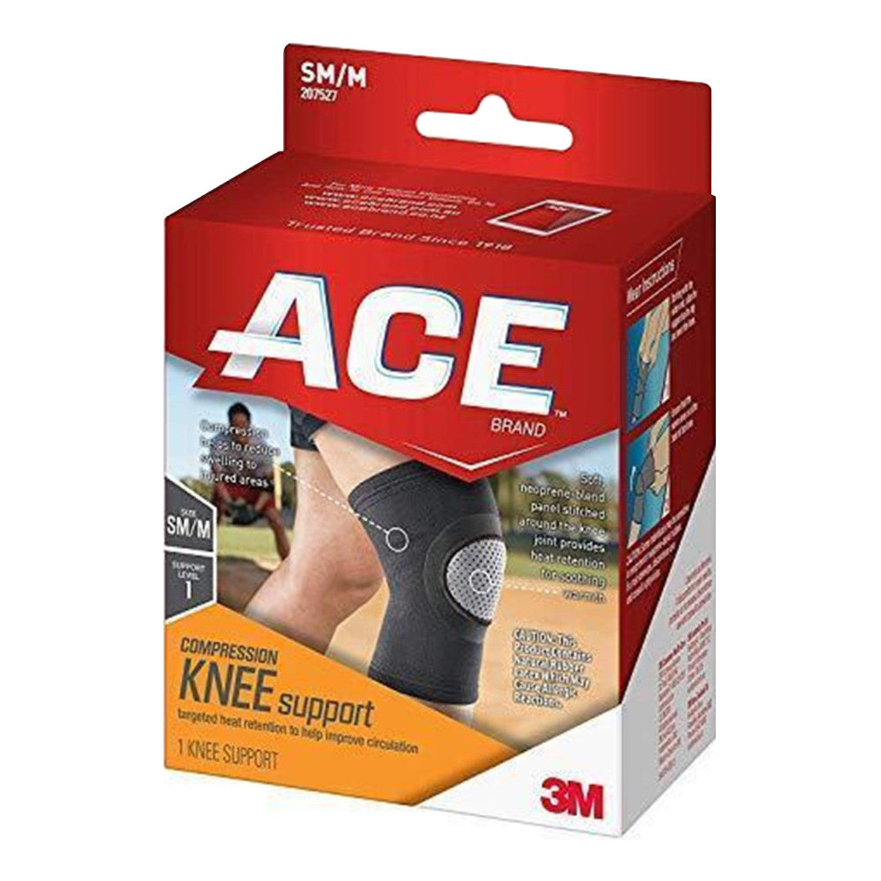 Ace Compression Knee Support Neoprene, Small/Medium by Pasteur Pharmacy