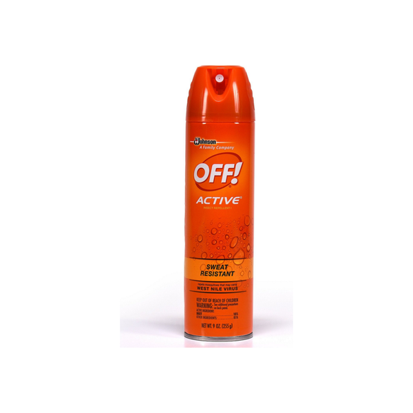 Off! Active Insect Repellent Aerosol Spray, Sweat Resistant - 9 Oz by Pasteur Pharmacy