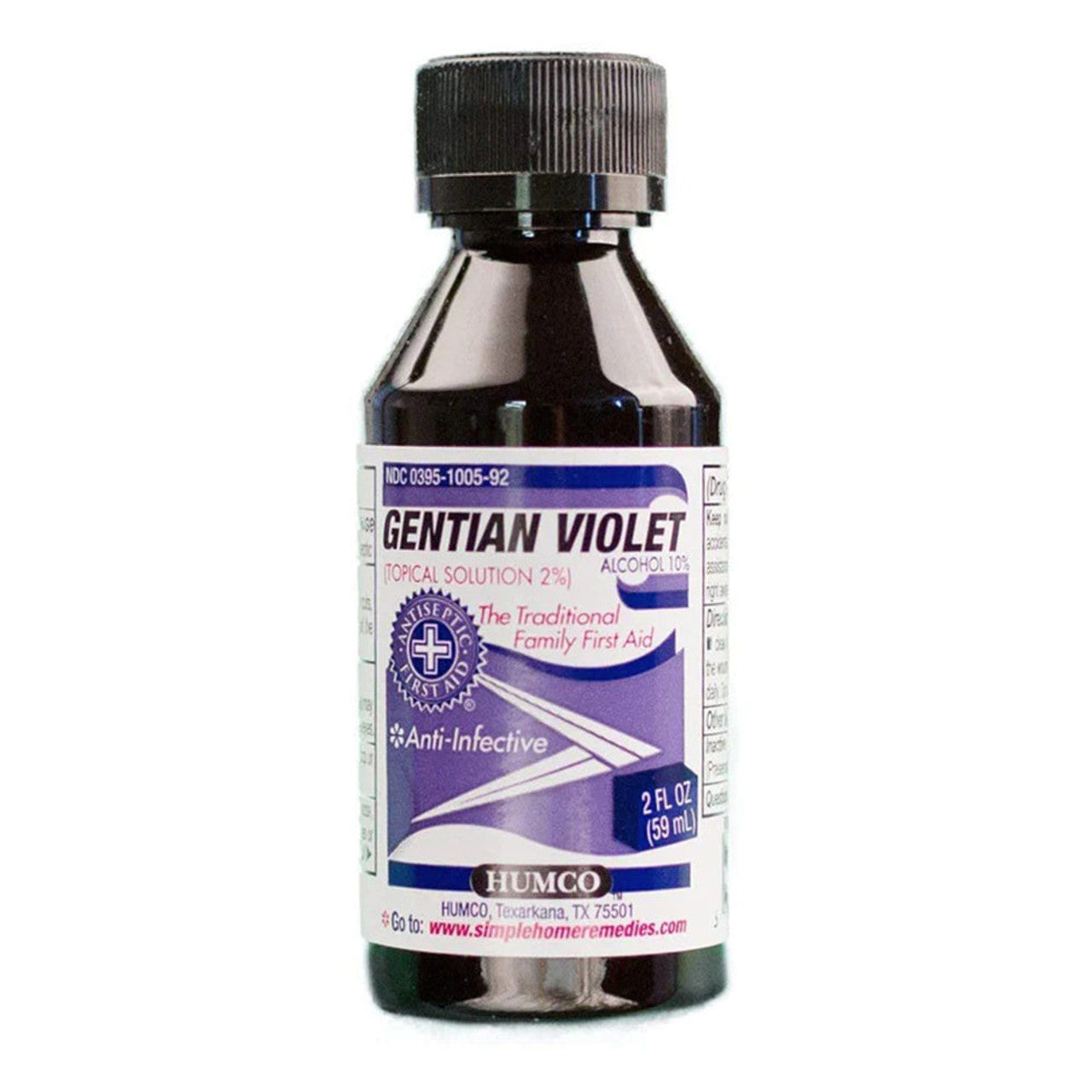 Humco Gentian Violet 2 2 Oz by Pasteur Pharmacy