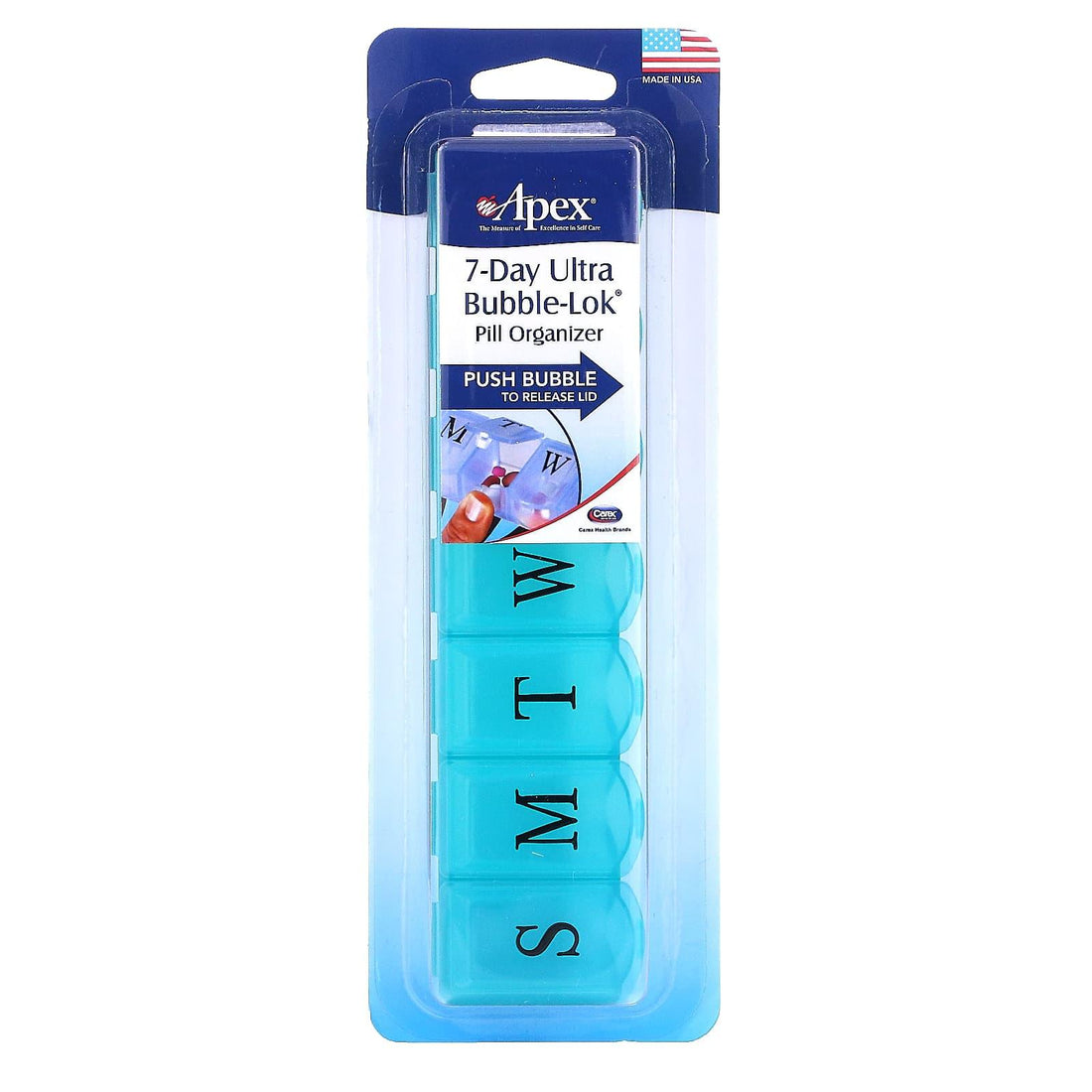 Apex Pill Organizer, 7 Day, Ultra Bubble Lock by Pasteur Pharmacy