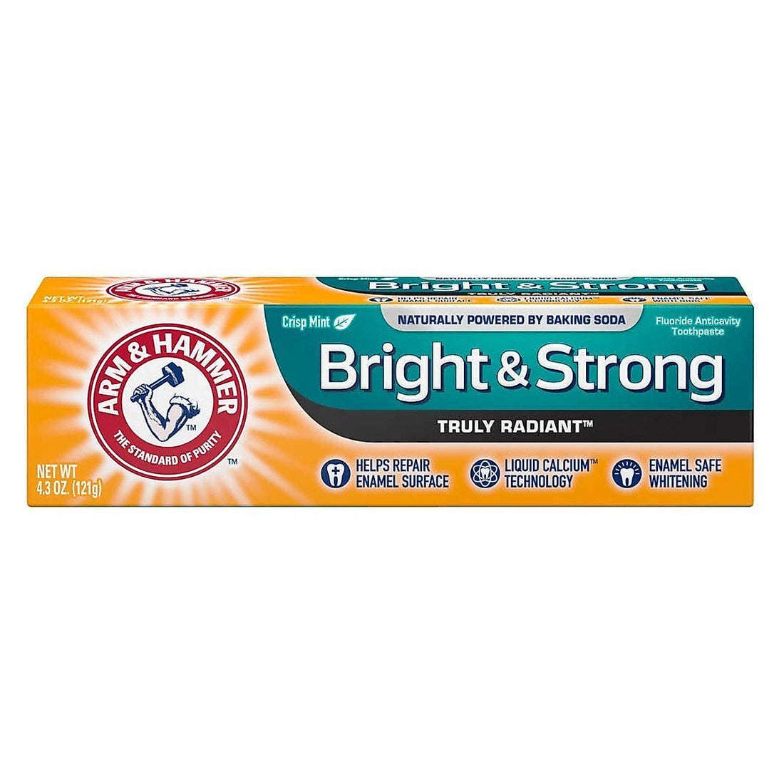 Arm &amp; Hammer Truly Radiant Whitening &amp; Enamel Strengthening Toothpaste, 4.3 oz Tube by Pasteur Pharmacy