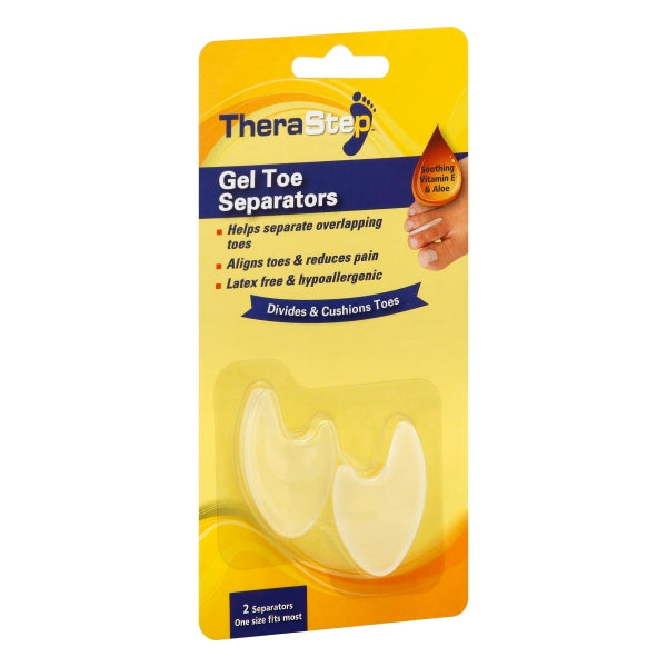TheraStep Silipos Gel Toe Separators 2/pkg. 