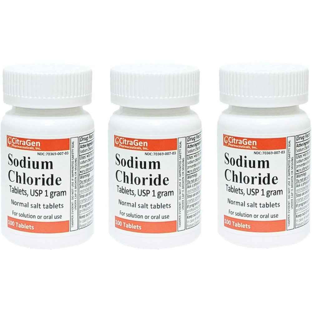 Westminster Pharmaceuticals Sodium Chloride USP - Salt Supplement Tablets