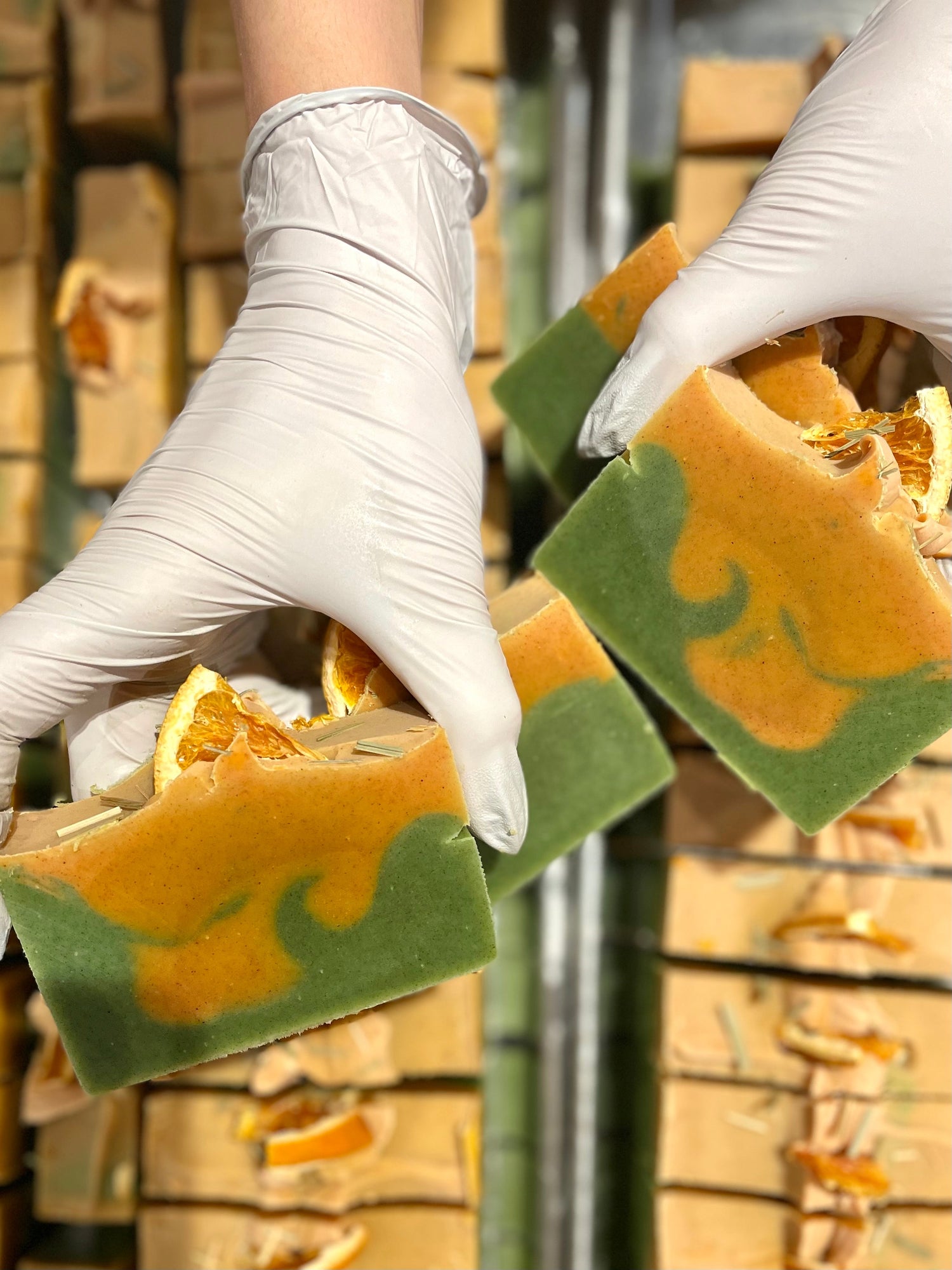 Lemongrass &amp; Orange Tea | Cocoa Butter Soap by MION Artisan Soap Co.
