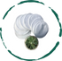 Reusable Facial Rounds Pads (5pcs) 