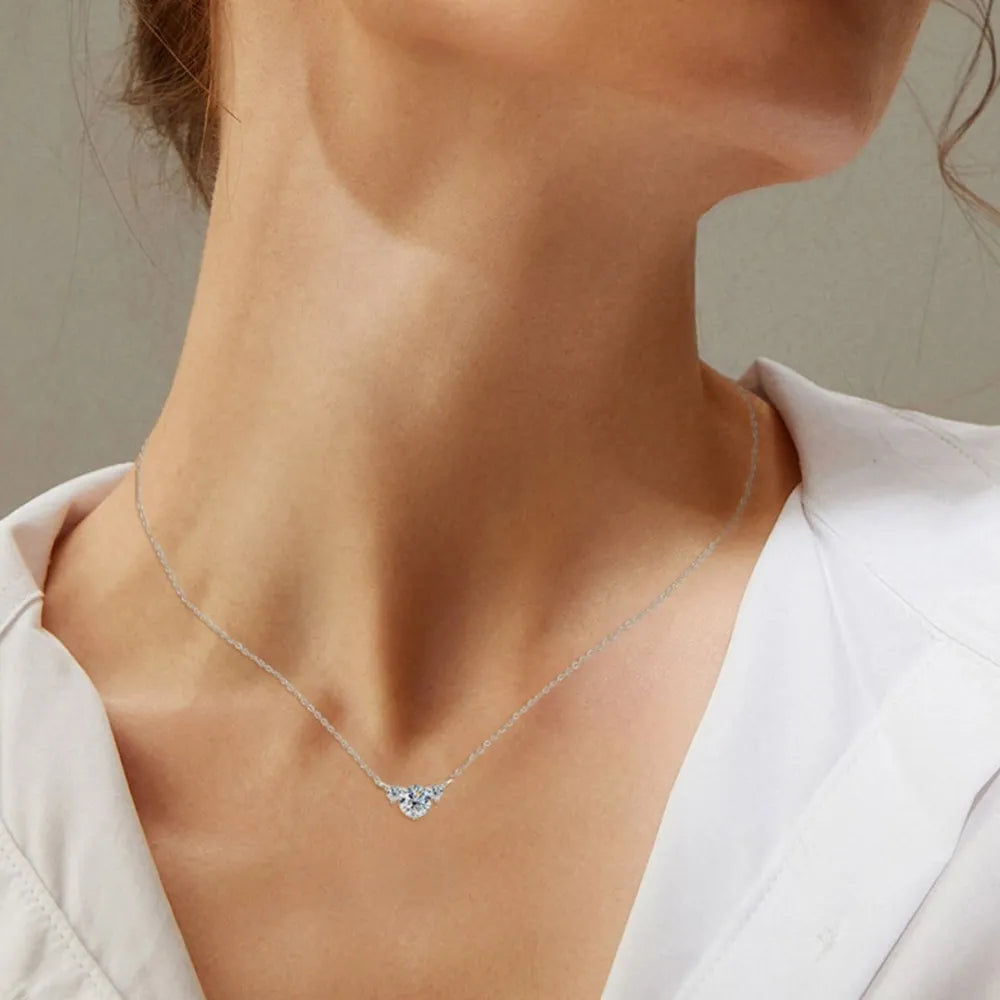 1.2 Carat Sparkala™ 925 Sterling Silver Necklace by Sparkala