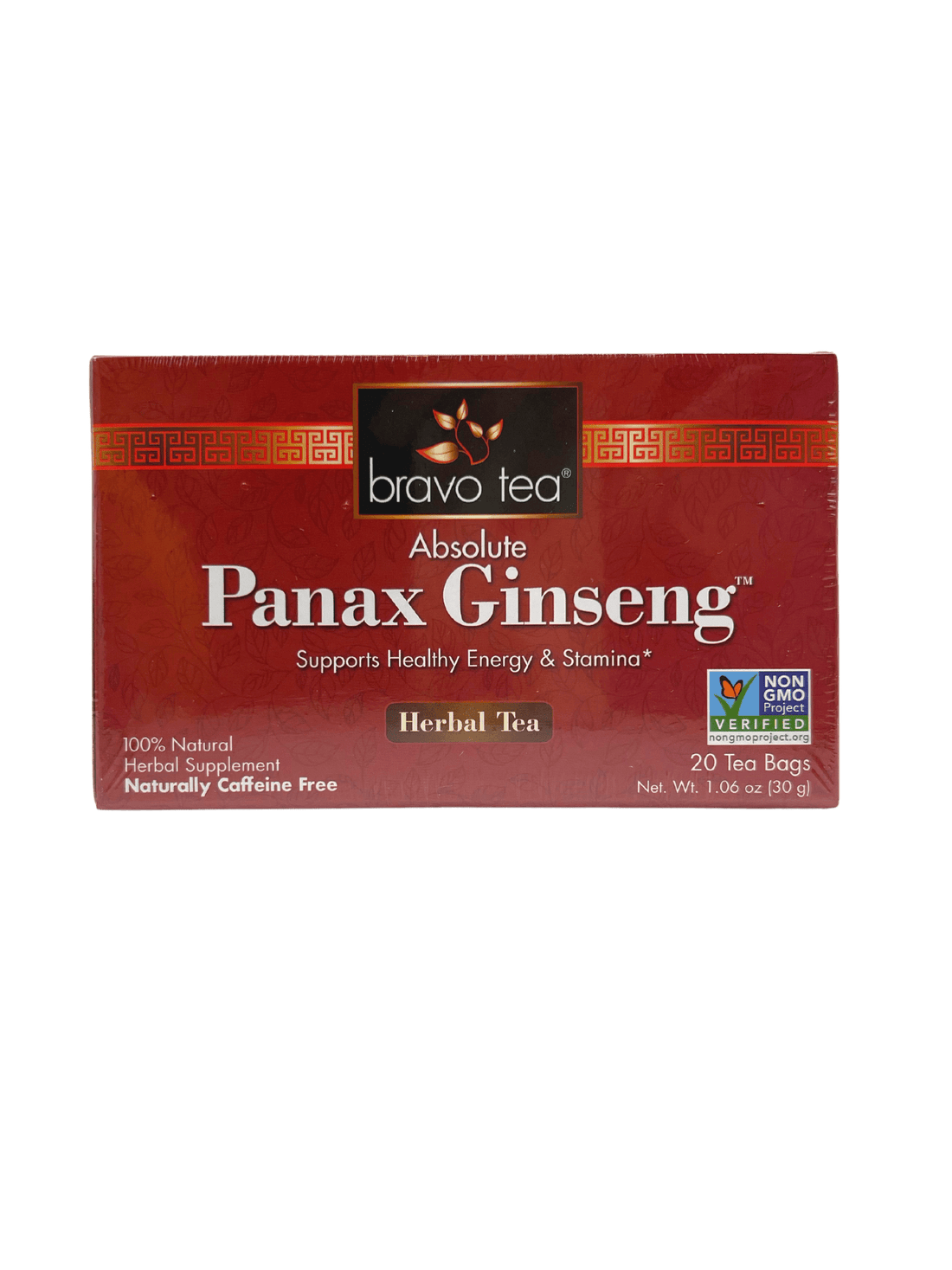 Herbal Tea, Bravo, Panax Ginseng by Country Life Natural Foods