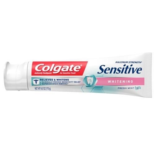 Colgate Sensitive Whitening Toothpaste (6 oz)  DestGlow