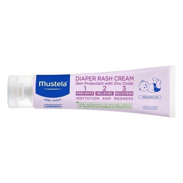 Mustela Diaper Rash Cream 123 with Zinc Oxide 3.8 oz by Pasteur Pharmacy
