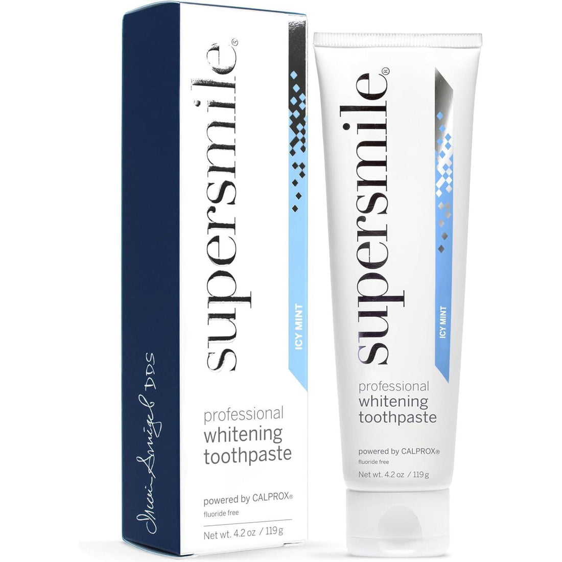 Supersmile ICY Mint Fluoride-Free 4.2 Oz by Pasteur Pharmacy