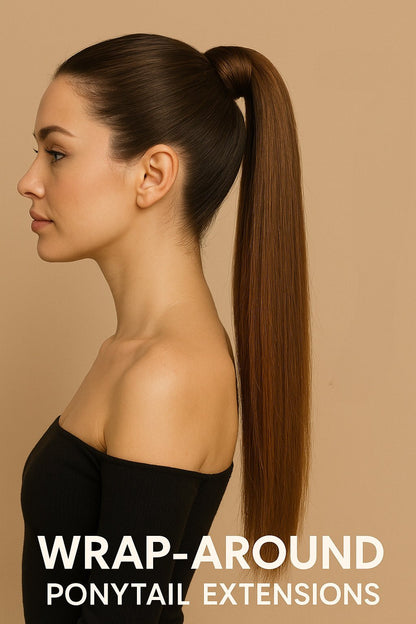 VIP Ponytail / Silky 18" 100% Human Hair