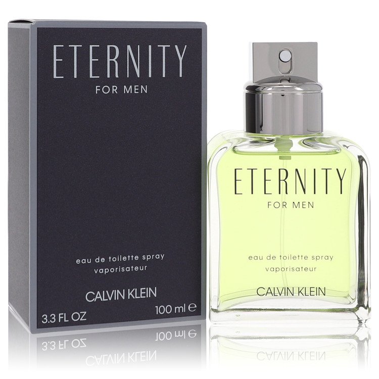 Eternity by Calvin Klein Mini EDT Spray .33 oz for Men 