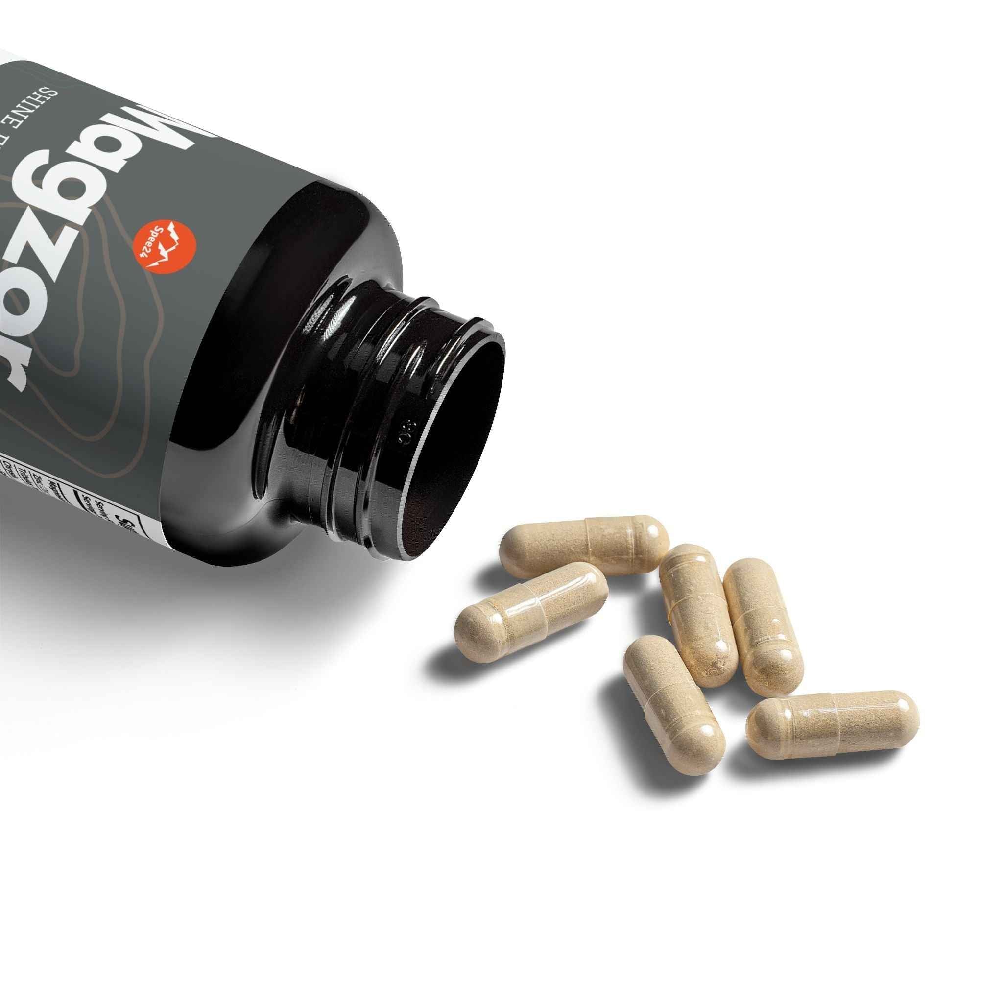 Magzor Magnesium Zinc Supplement (90 Capsules)