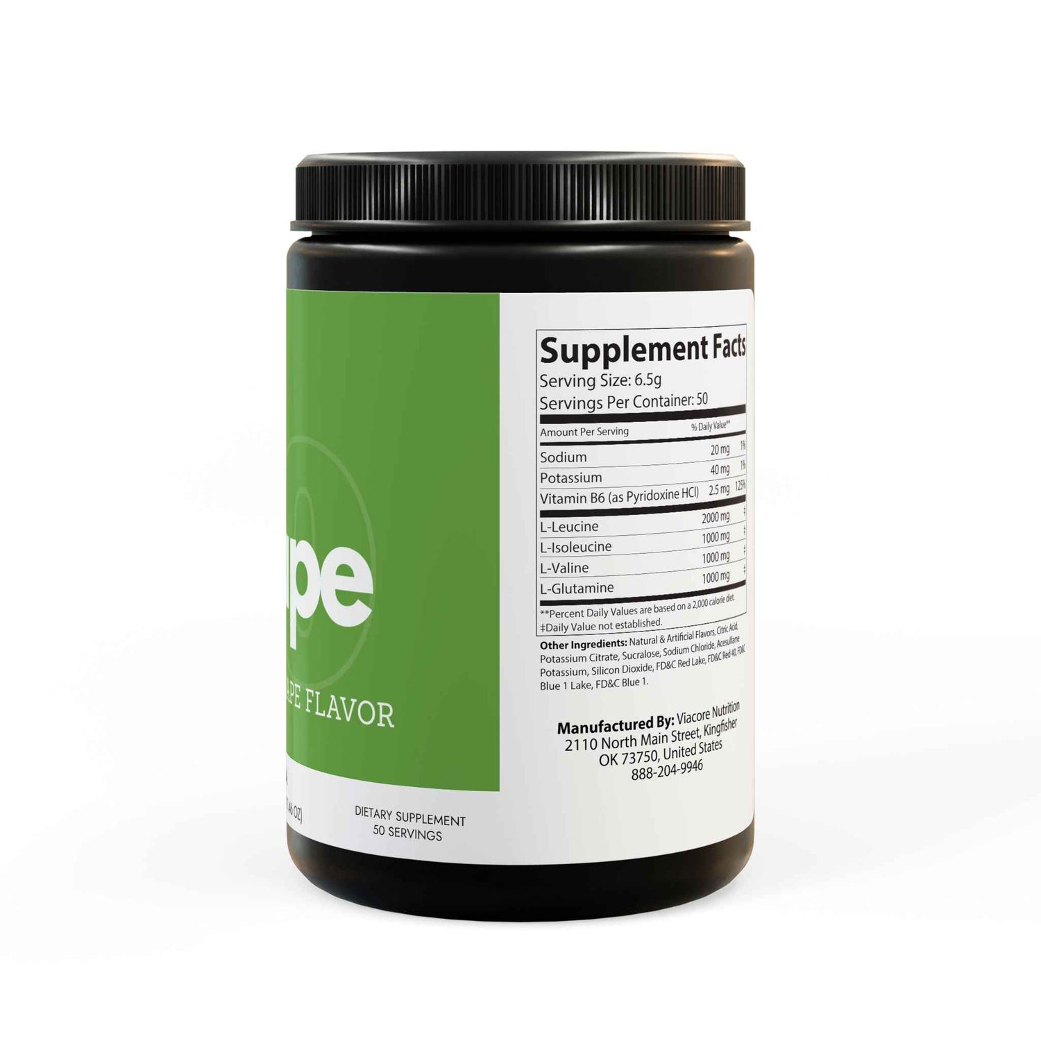 Vitape BCAA Supplement, Grape, 11oz