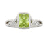 Genuine Cubic Zirconium Ring Sterling Silver by Bids.com