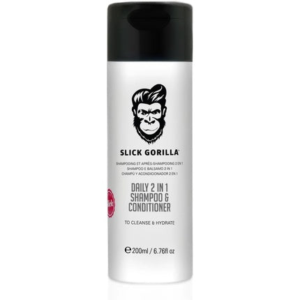 Slick Gorilla Daily 2 in 1 Shampoo &amp; Conditioner 200ml by Pasteur Pharmacy