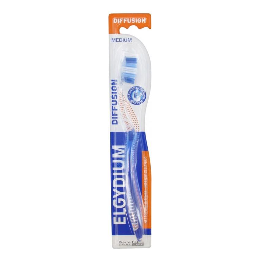 Elgydium Difusion Medium Toothbrush Blue by Pasteur Pharmacy