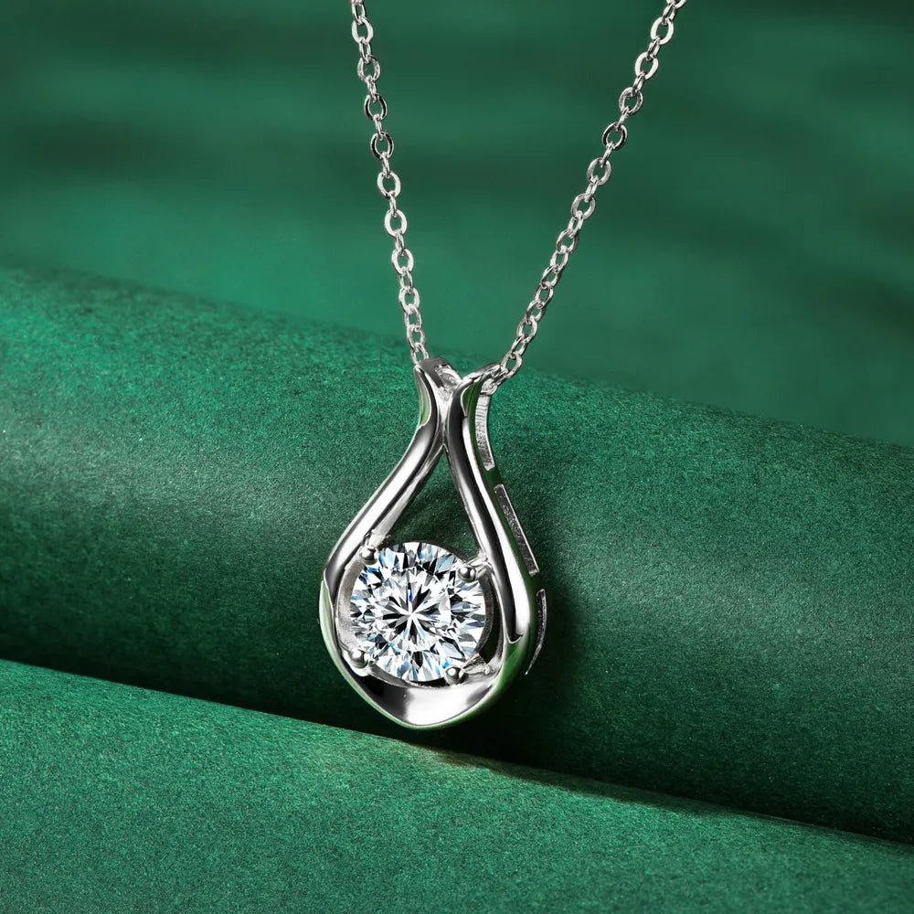 2 Carat Sparkala™ 925 Sterling Silver Pendant Necklace by Sparkala