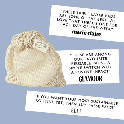 Bamboo + Cotton Makeup Pads