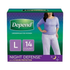 Depend Night Defense Incontinence Underwear for Women XL (12 ct) by Farmacias Savia