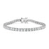 14K White Gold 5.00 Cttw Prong Set Lab Grown Round Diamond Classic Tennis Bracelet (F-G Color, VS2-SI1 Clarity) - 7.25" by Bids.com