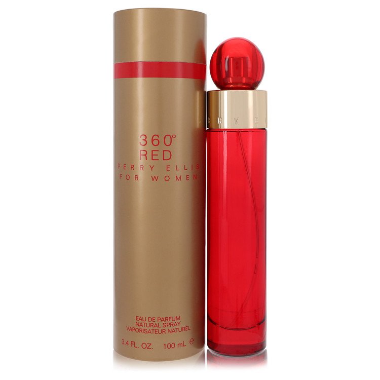 Perry Ellis 360 Red by Perry Ellis Eau De Parfum Spray 3.4 oz for Women 