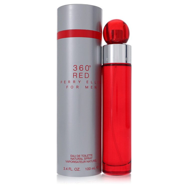 Perry Ellis 360 Red by Perry Ellis Eau De Toilette Spray 3.4 oz for Men 