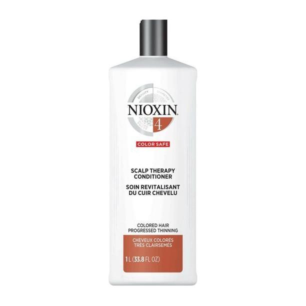Nioxin System 4 Scalp Therapy Conditioner for Color Treated Hair 33.8 fl. oz. by Pasteur Pharmacy