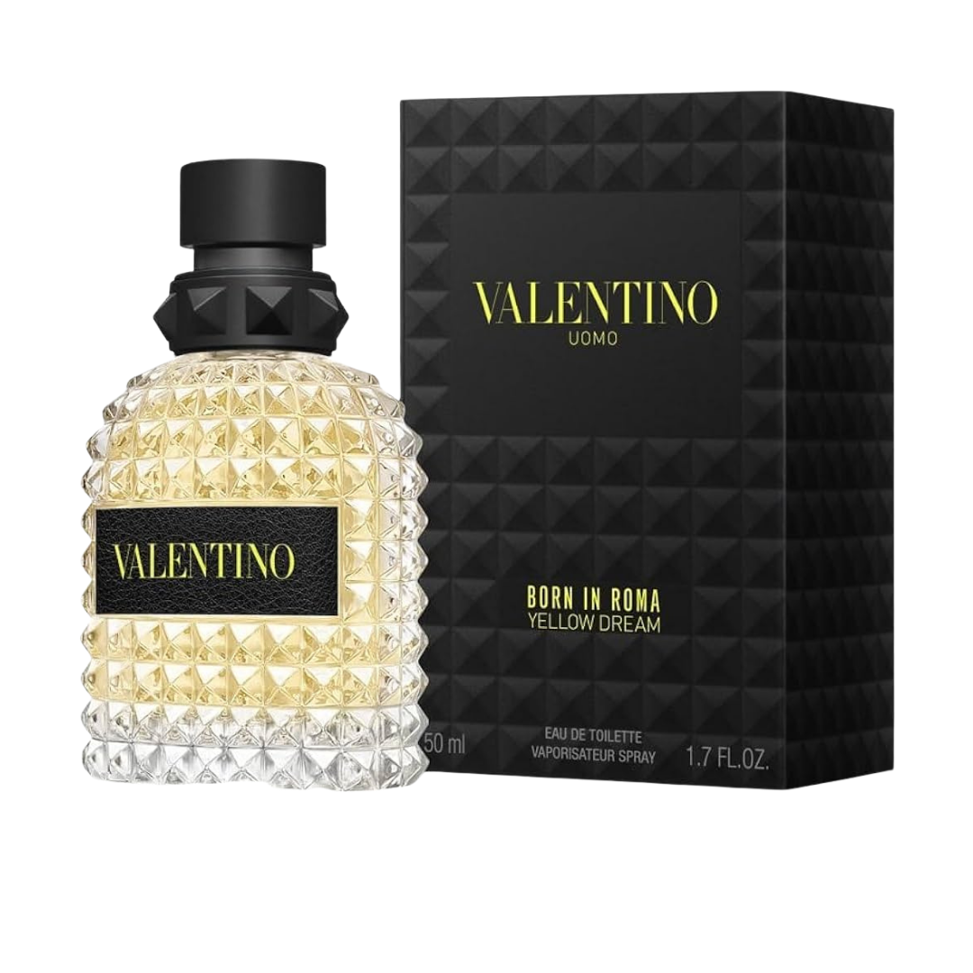 Valentino Uomo Born In Roma Yellow Dream Eau de Toilette Men (3.4oz) by Farmacias Savia