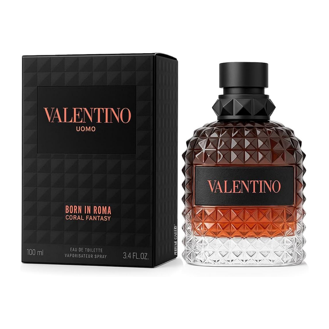 Valentino Uomo Born In Roma Coral Fantasy Eau de Toilette Men (3.4oz) by Farmacias Savia
