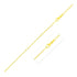 Double Extendable Diamond Cut Cable Chain in 14k Yellow Gold (1.2mm)  DestGlow