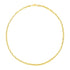 14k Yellow Gold Paperclip Chain Necklace by Bids.com