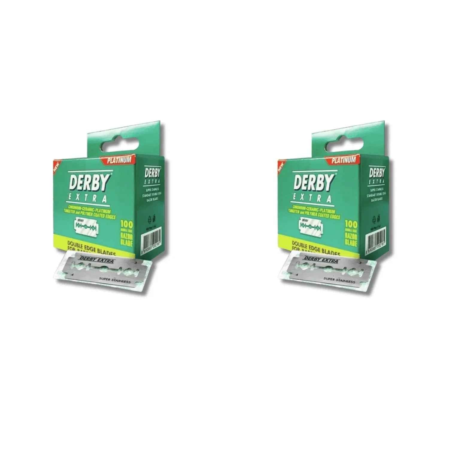 Derby Extra Mini Double Edge Razor Blades 100 Ct