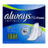 Always Infinity FlexFoam Size 2 Heavy Flow Wings (16 Pads) by Farmacias Savia