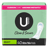 U By Kotex Ultra Thn Pa 6x40