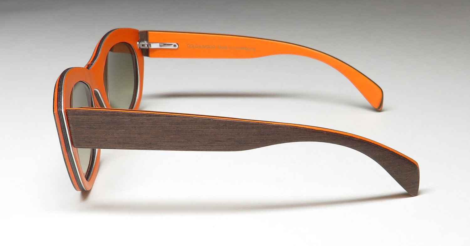 Gold &amp; Wood Alifa Sunglasses