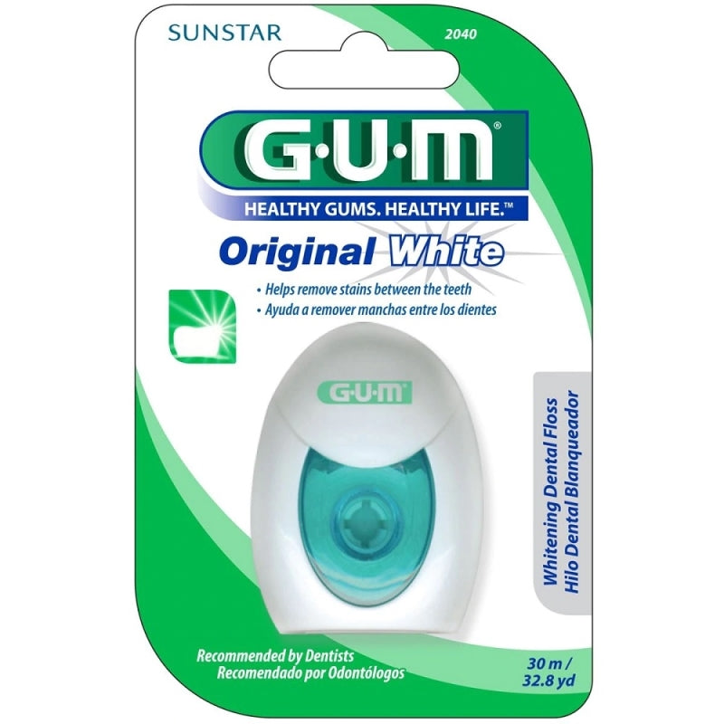 GUM Hilo Dental Original White 40 M by Pasteur Pharmacy