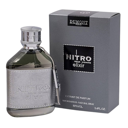 Dumont Nitro Elixir Extrait de Parfum for Men (3.4oz) 