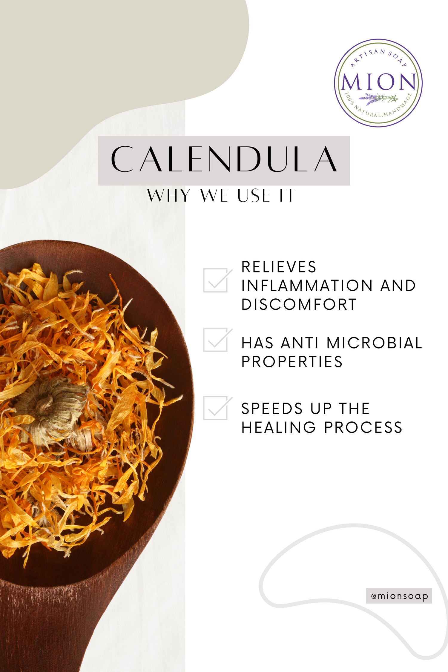 Calendula Scalp Scrub | Revitalizing &amp; Nourishing by MION Artisan Soap Co.