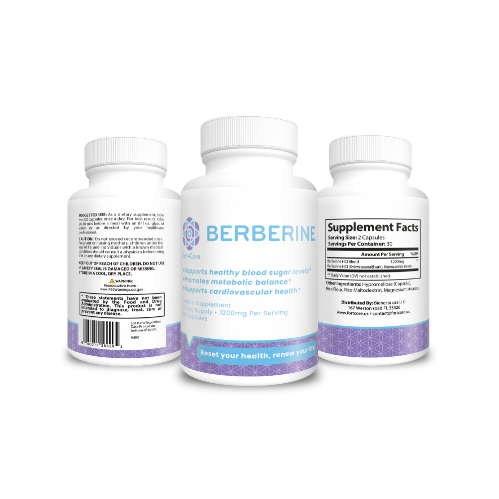 Berberine by FORTCORE.US