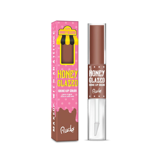 RUDE Honey Glazed Shine Lip Color - Boston Cream - DestGlow