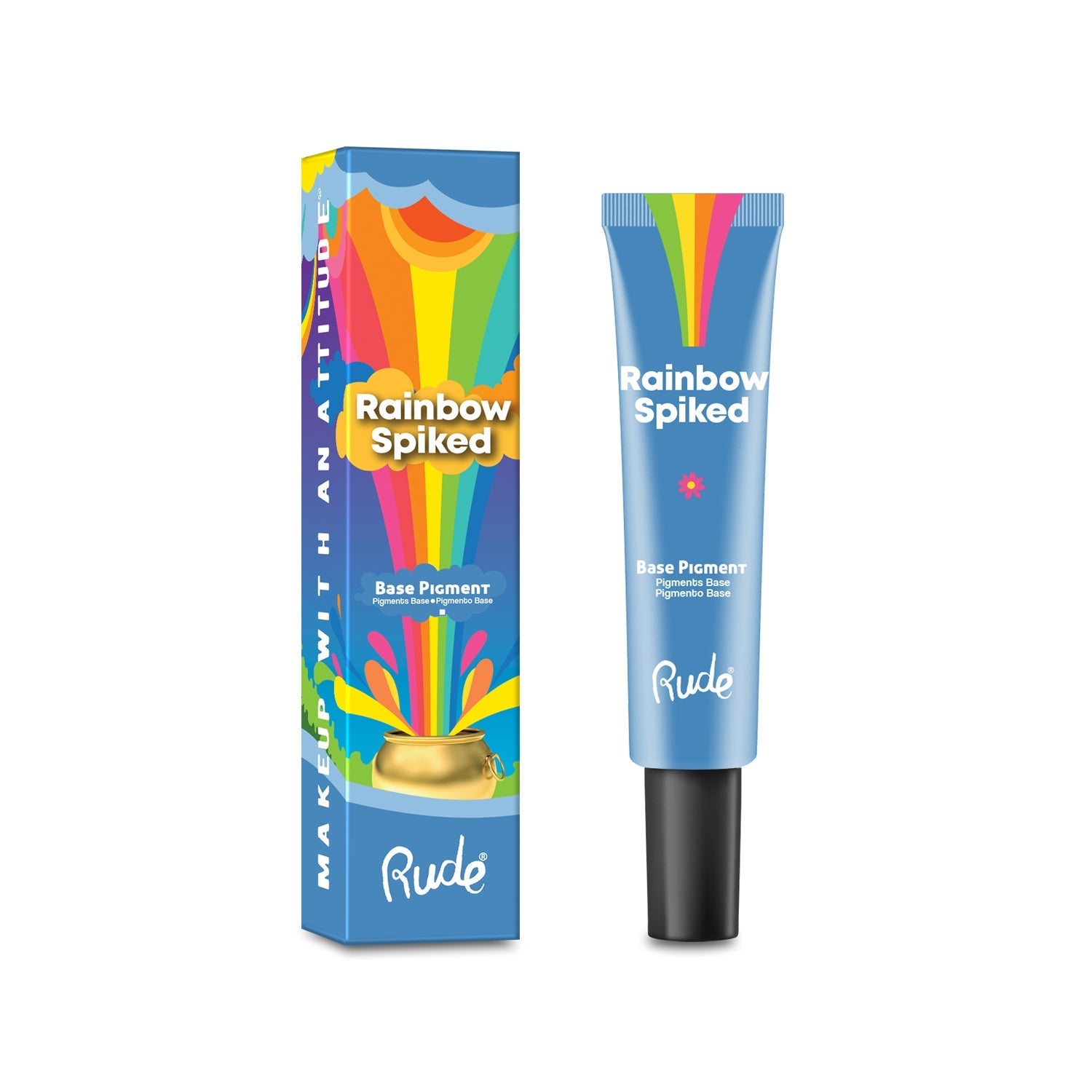 RUDE Rainbow Spiked Vibrant Colors Base Pigment - Blue - DestGlow
