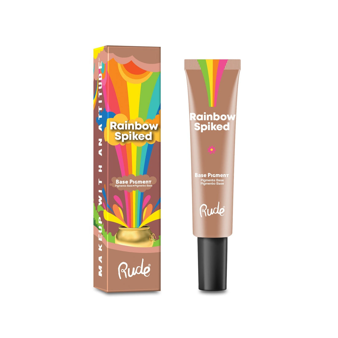 RUDE Rainbow Spiked Vibrant Colors Base Pigment - Sand - DestGlow