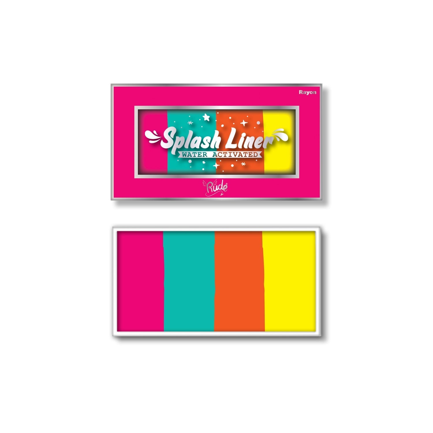 RUDE Splash Liner Water Activated Split Cake Face Body Paint - Rayon - DestGlow