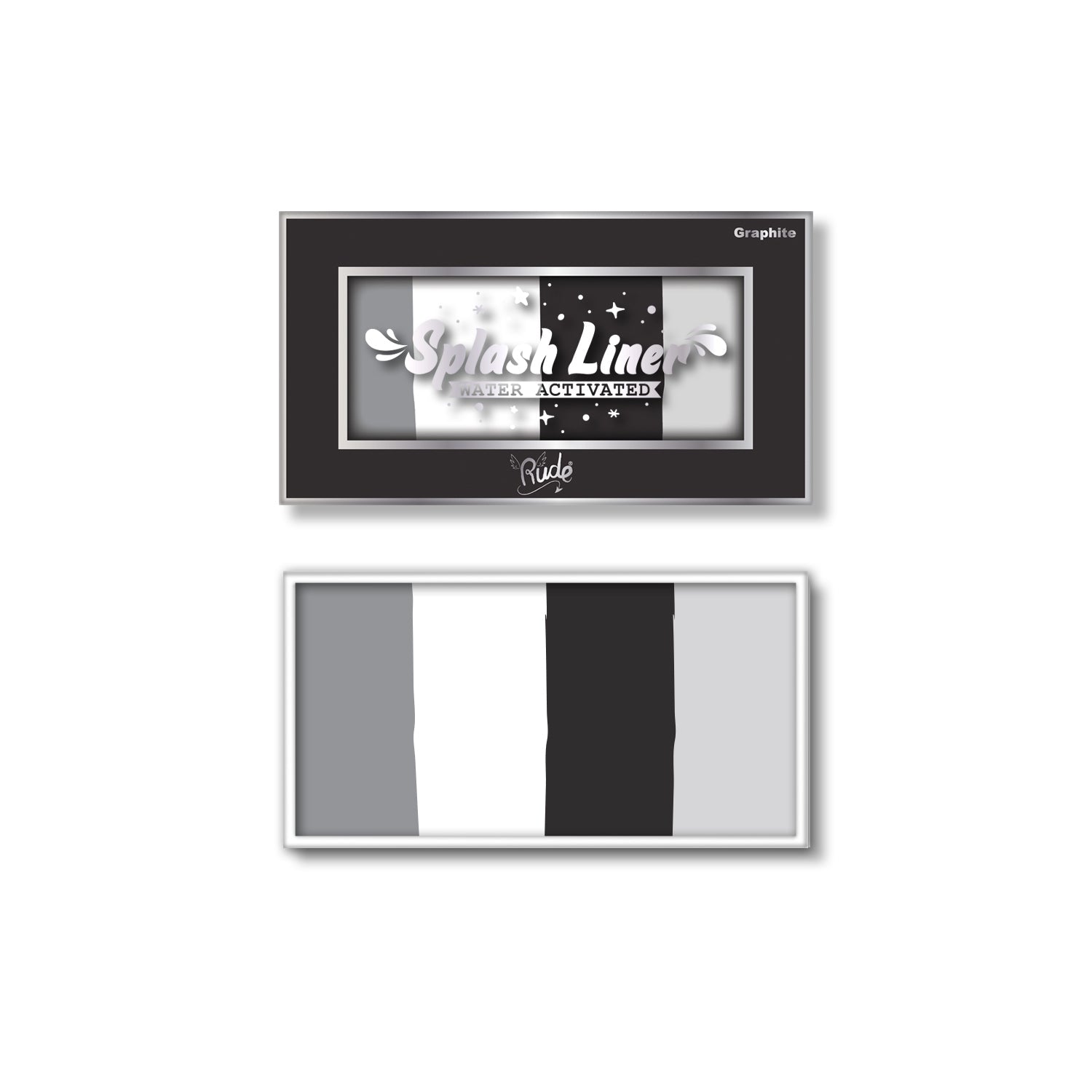 RUDE Splash Liner Water Activated Split Cake Face Body Paint by Avera Group