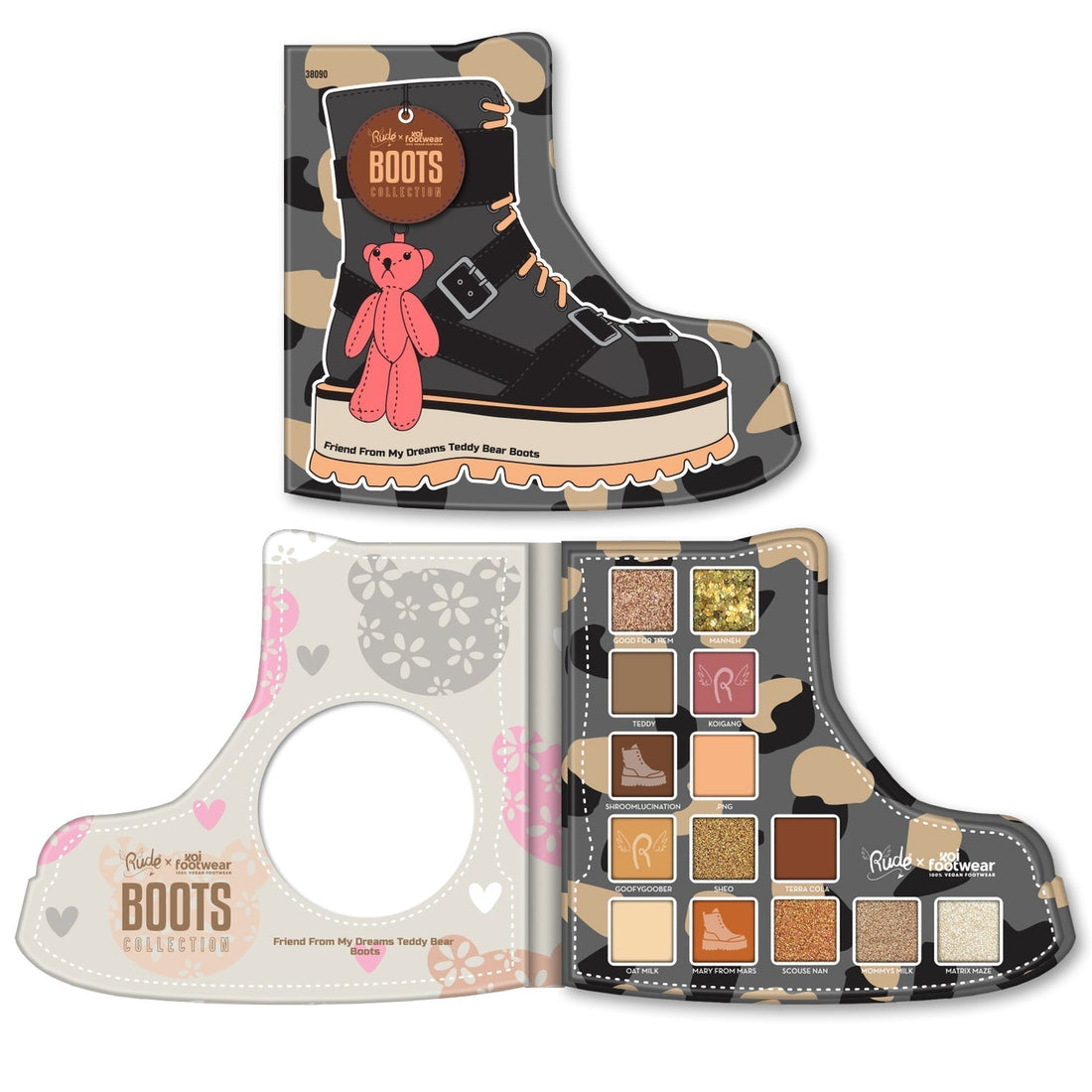 RUDE X KOI FOOTWEAR Boots Collection - Friend From My Dreams Teddy Bear Boots -  Friend From My Dreams Teddy Bear Boots 