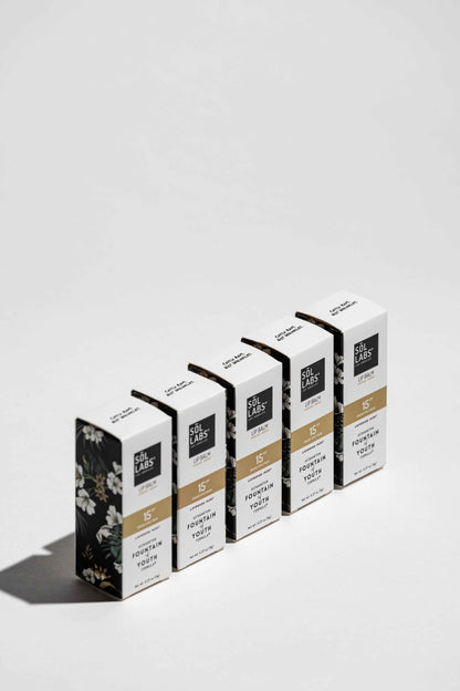 SOL LABS® SPF 15 Hydrating Lavender Mint Lip Balm: Natural, Nourishing &amp; K-Beauty Inspired Sun Protection