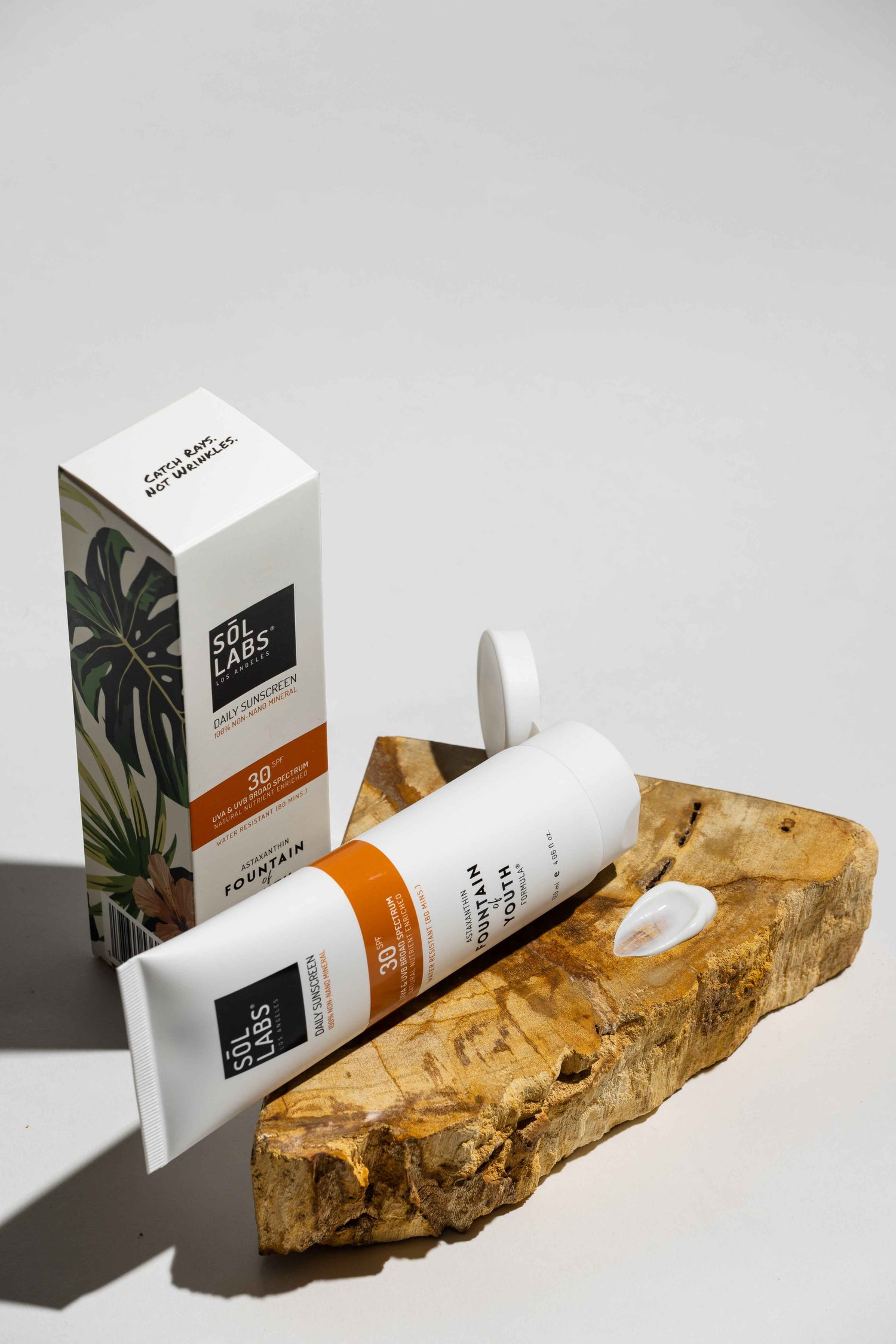 SOL LABS® Natural Mineral SPF 30 Daily Sunscreen Lotion - Broad Spectrum UVA/UVB Protection &amp; Hydrating Formula