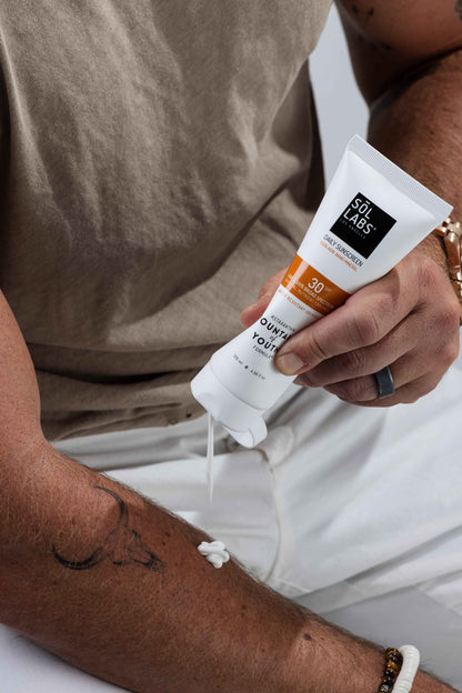 SOL LABS® Natural Mineral SPF 30 Daily Sunscreen Lotion - Broad Spectrum UVA/UVB Protection &amp; Hydrating Formula